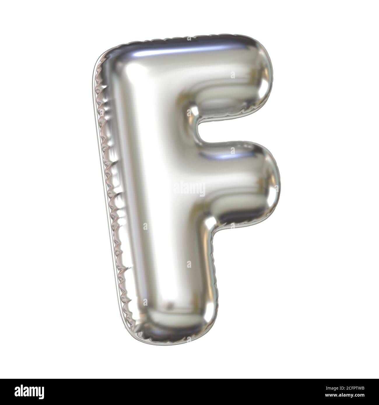3d silver letter hi-res stock photography and images - Alamy