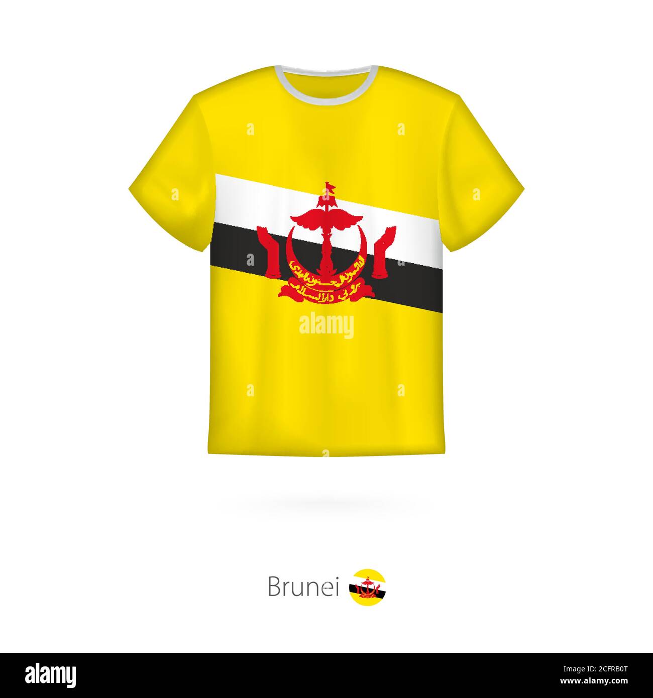 Brunei Flag Spirit Shirt