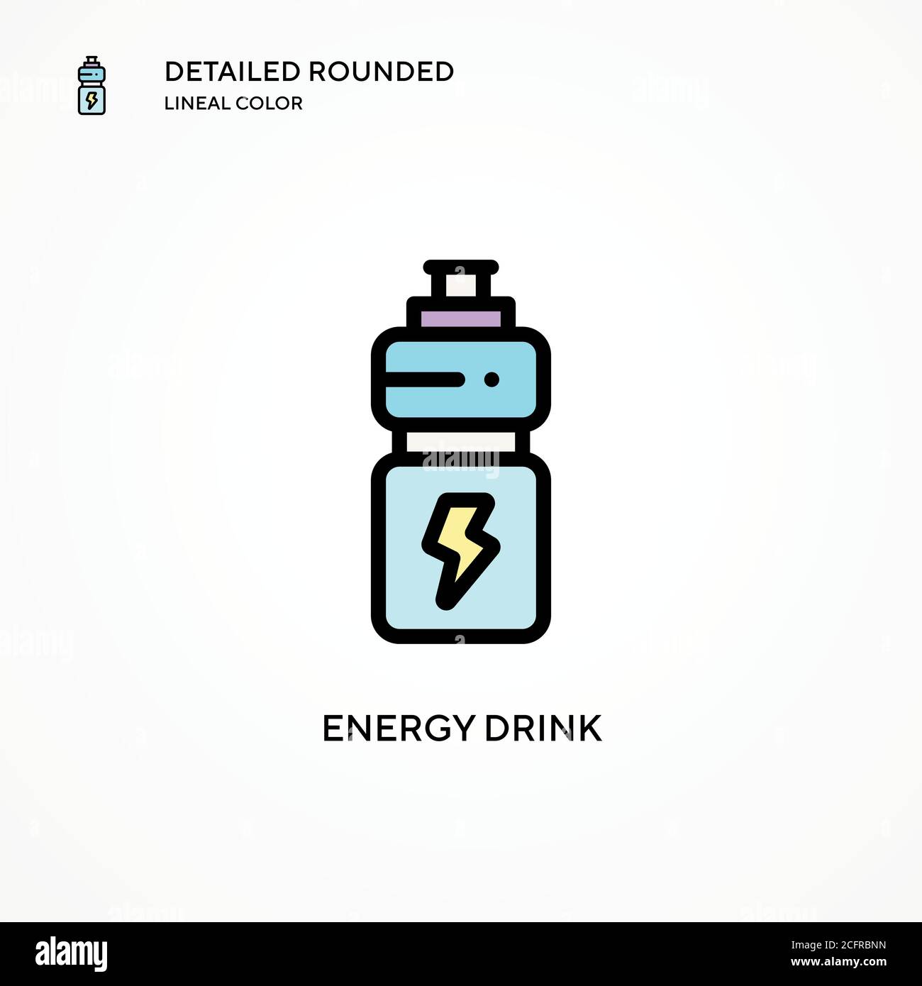 Energy drink vector icon. Modern vector illustration concepts. Easy to ...