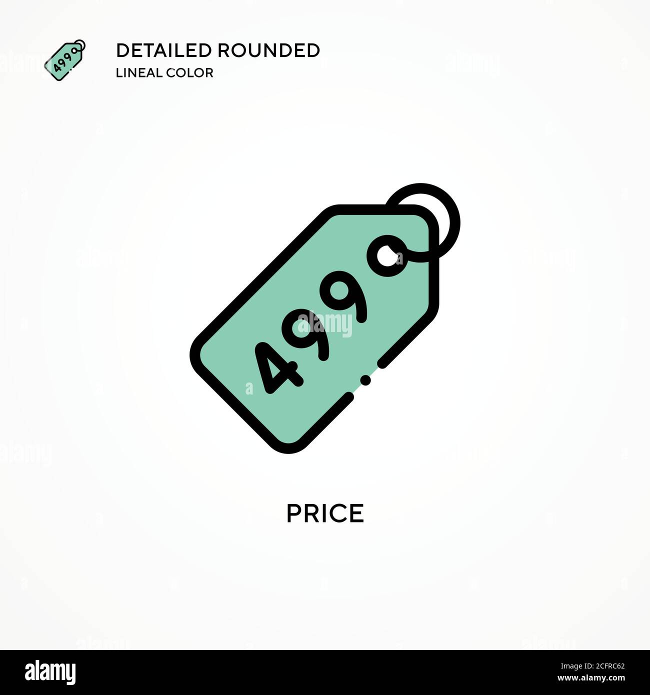 Price vector icon. Modern vector illustration concepts. Easy to edit ...