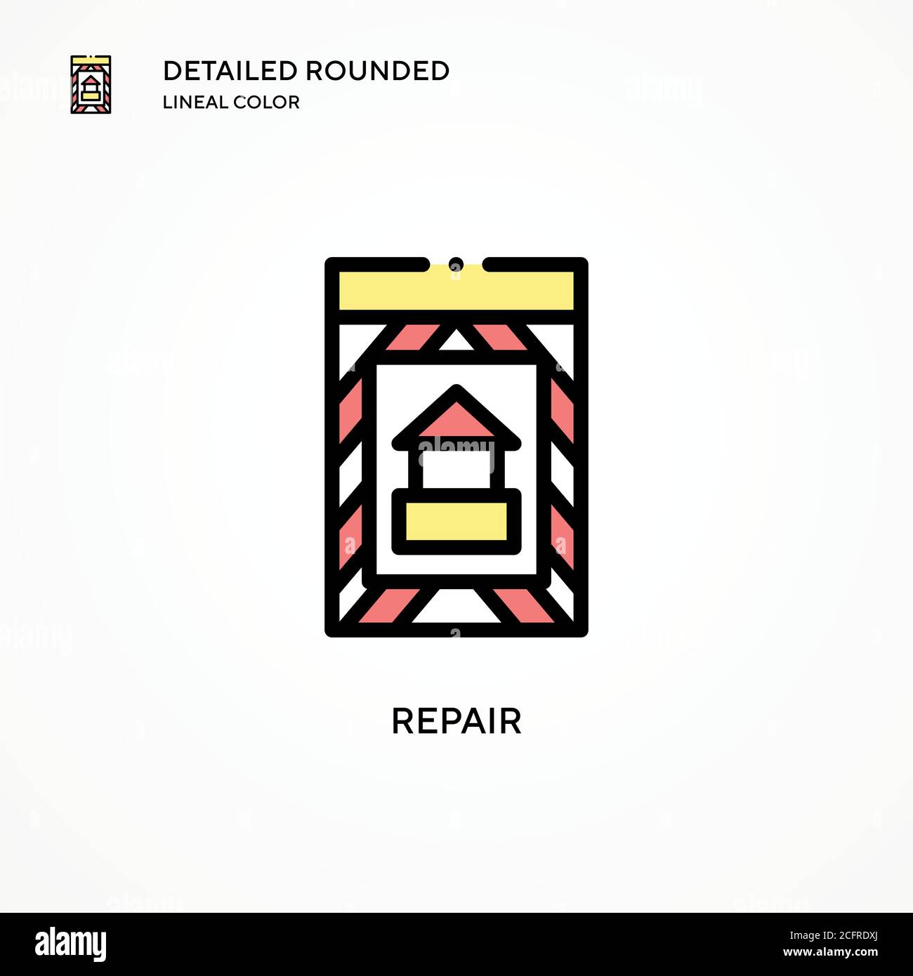 Repair vector icon. Modern vector illustration concepts. Easy to edit ...