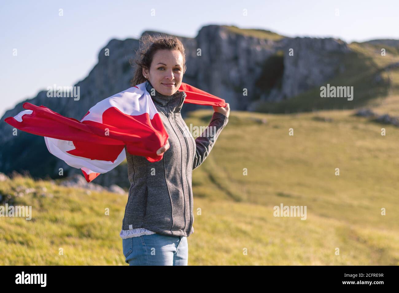 Canadian National Holiday. 1 July. Happy Canada Day greeting card