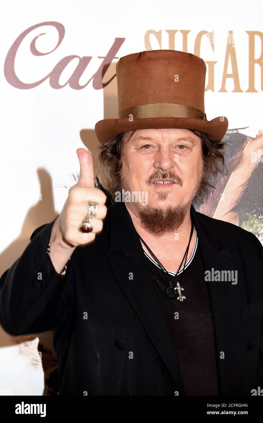 Milan 04/28/2016 photo session Zucchero Fornaciari “Sugar” Stock