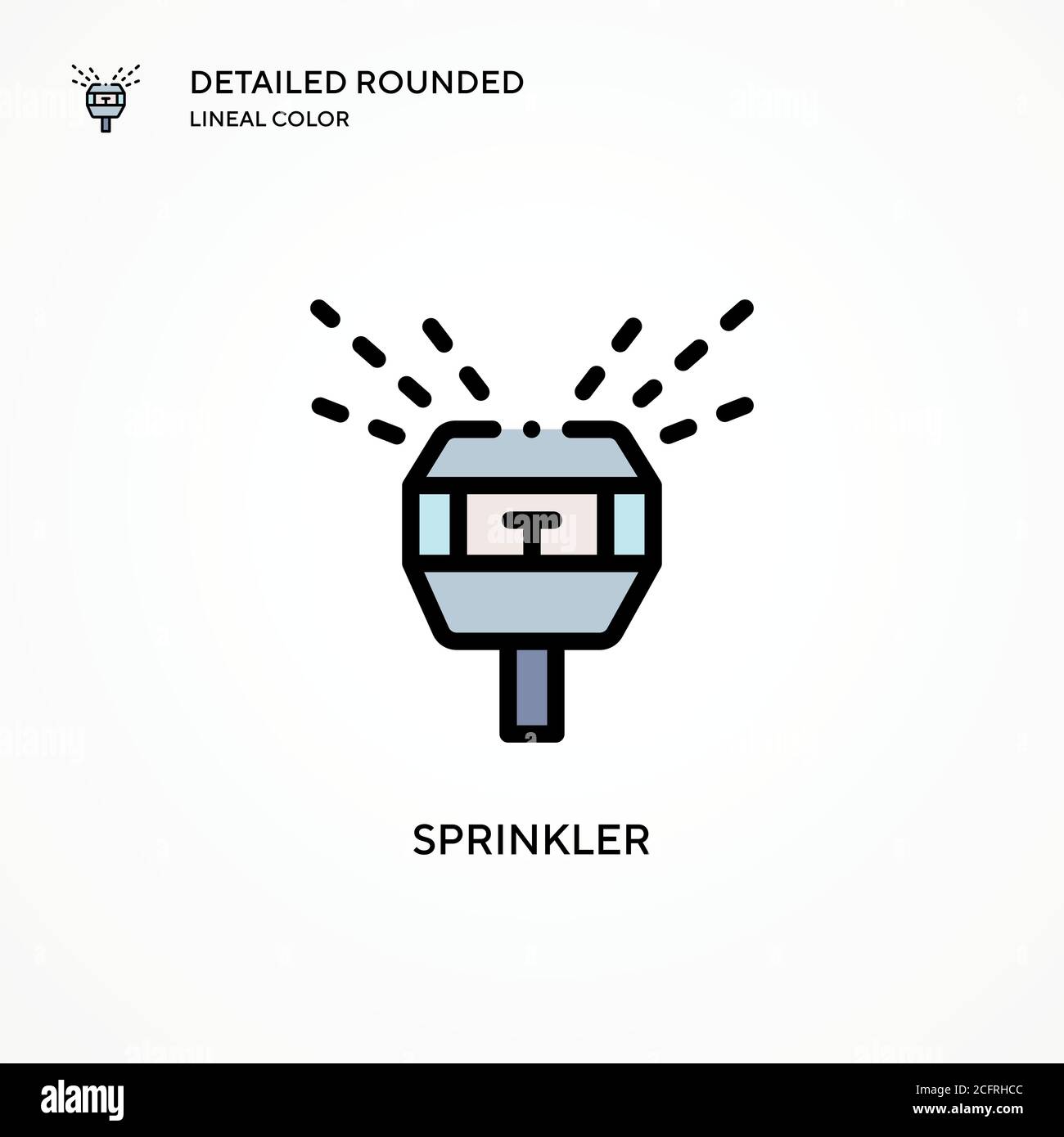 Ceiling sprinkler system Stock Vector Images Alamy