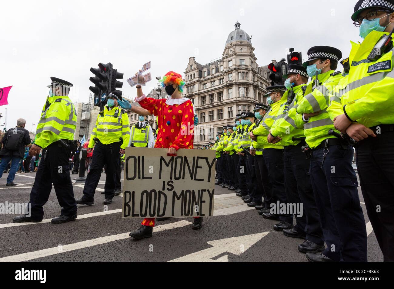 Clown Riots Police Clown High Resolution Stock Photography and Images - Alamy