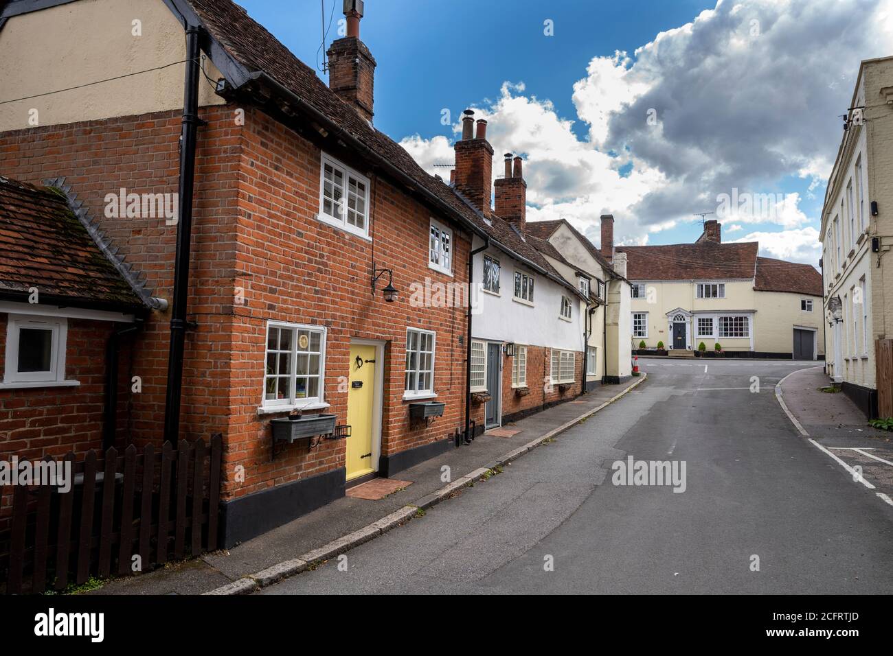 Castle Hedingham, Essex Stock Photo Alamy