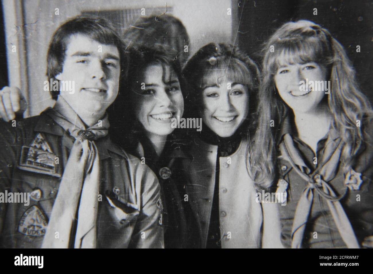 Fine 1970s vintage black and white photography Stock Photo - Alamy