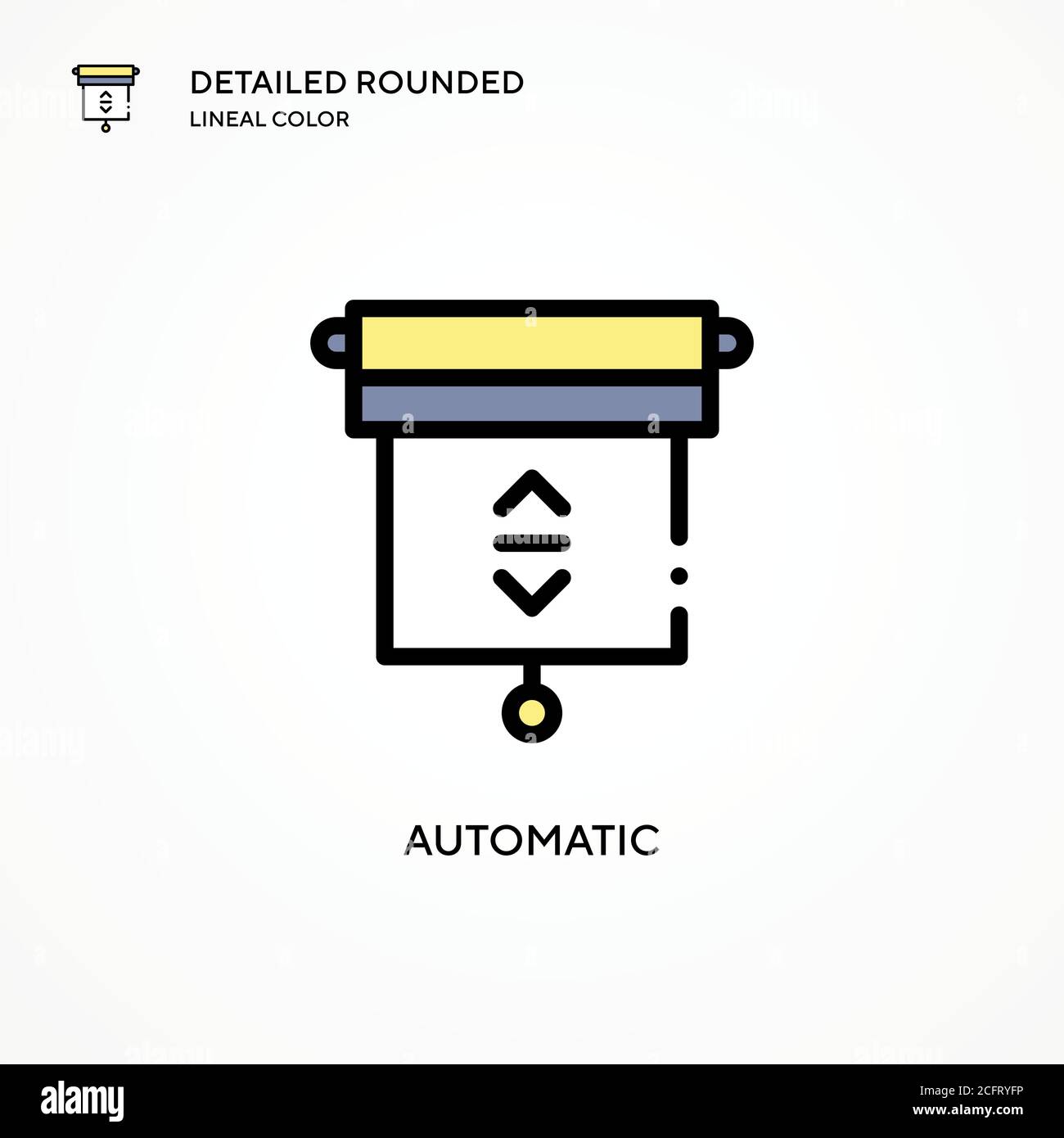 Automatic vector icon. Modern vector illustration concepts. Easy to ...
