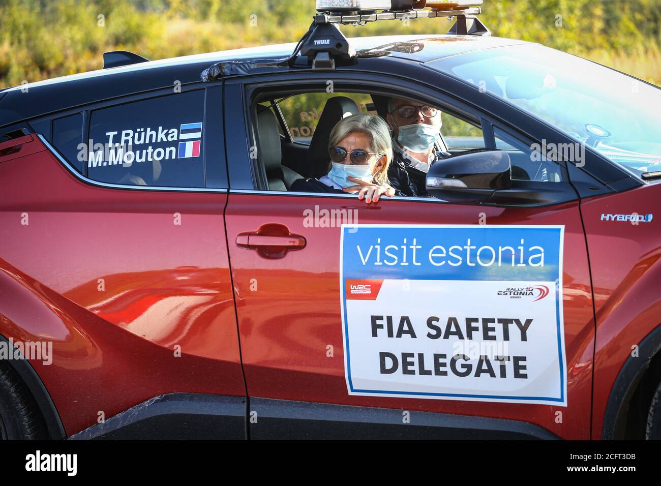 MOUTON Michele, FIA security delegate, portrait during the 2020 Rally Estonia, 4th round of the 2020 FIA WRC Championship from September 4 to 6, 2020 Stock Photo