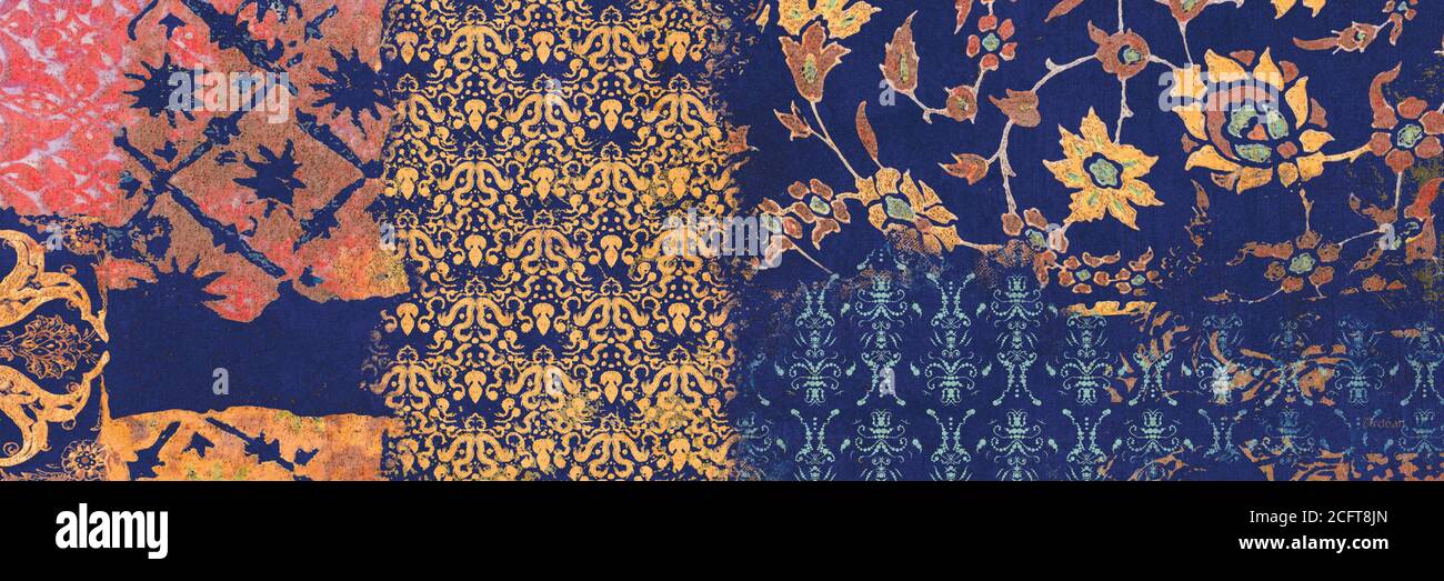 fabric design colorful drawings art Stock Photo Alamy