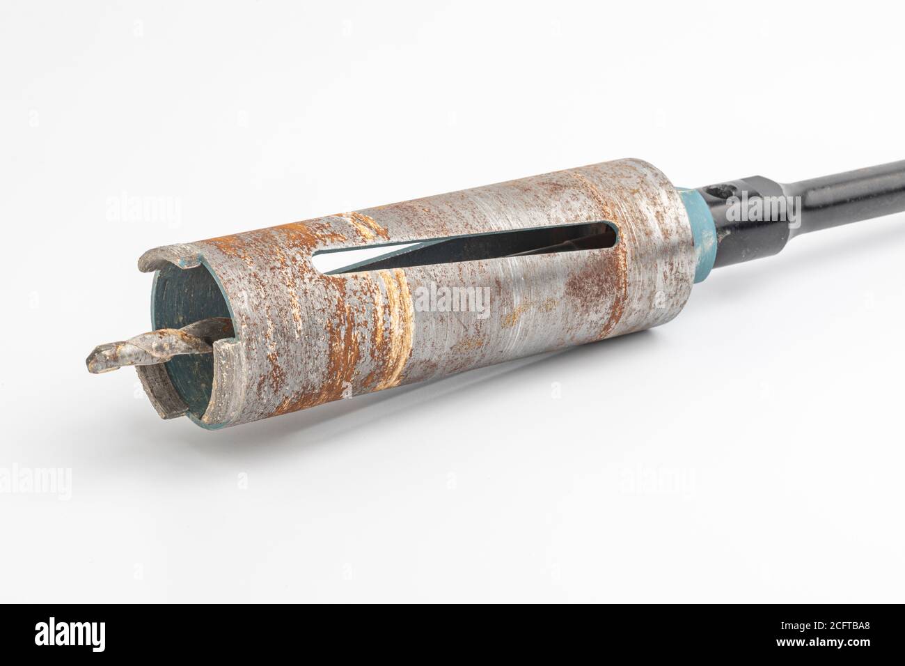 A used core drill Stock Photo