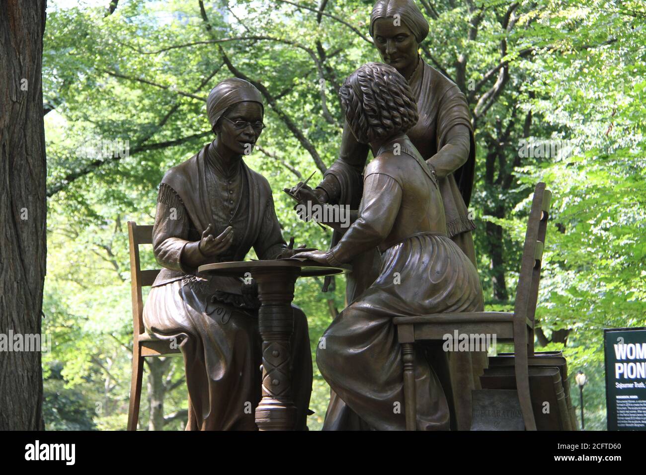 Susan anthony central park hires stock photography and images Alamy