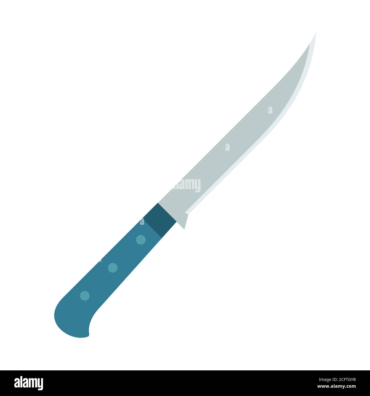 Steak knife vector object on white background Stock Vector Image & Art