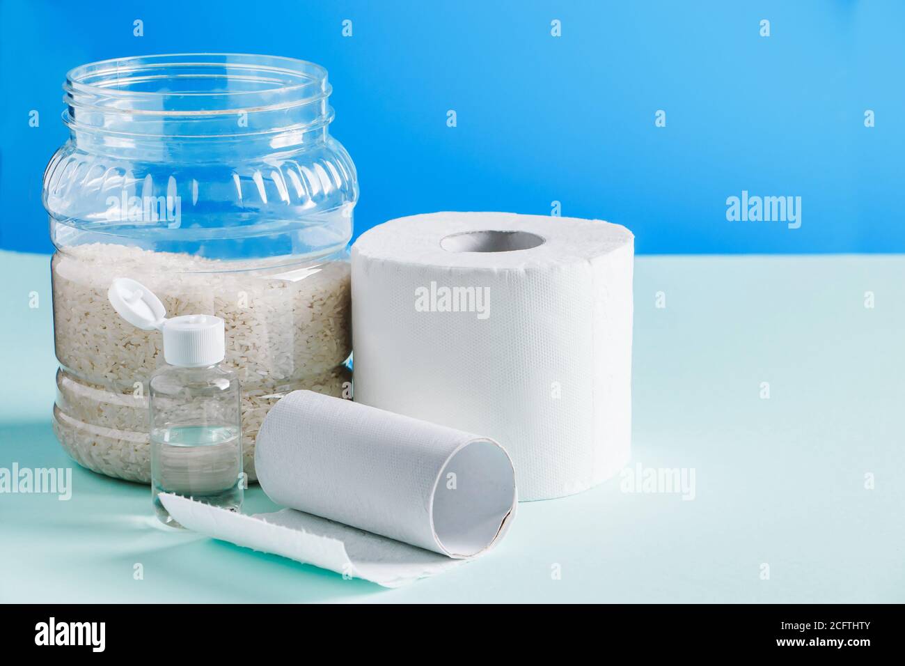 The concept of essential goods under home quarantine - toilet paper ...