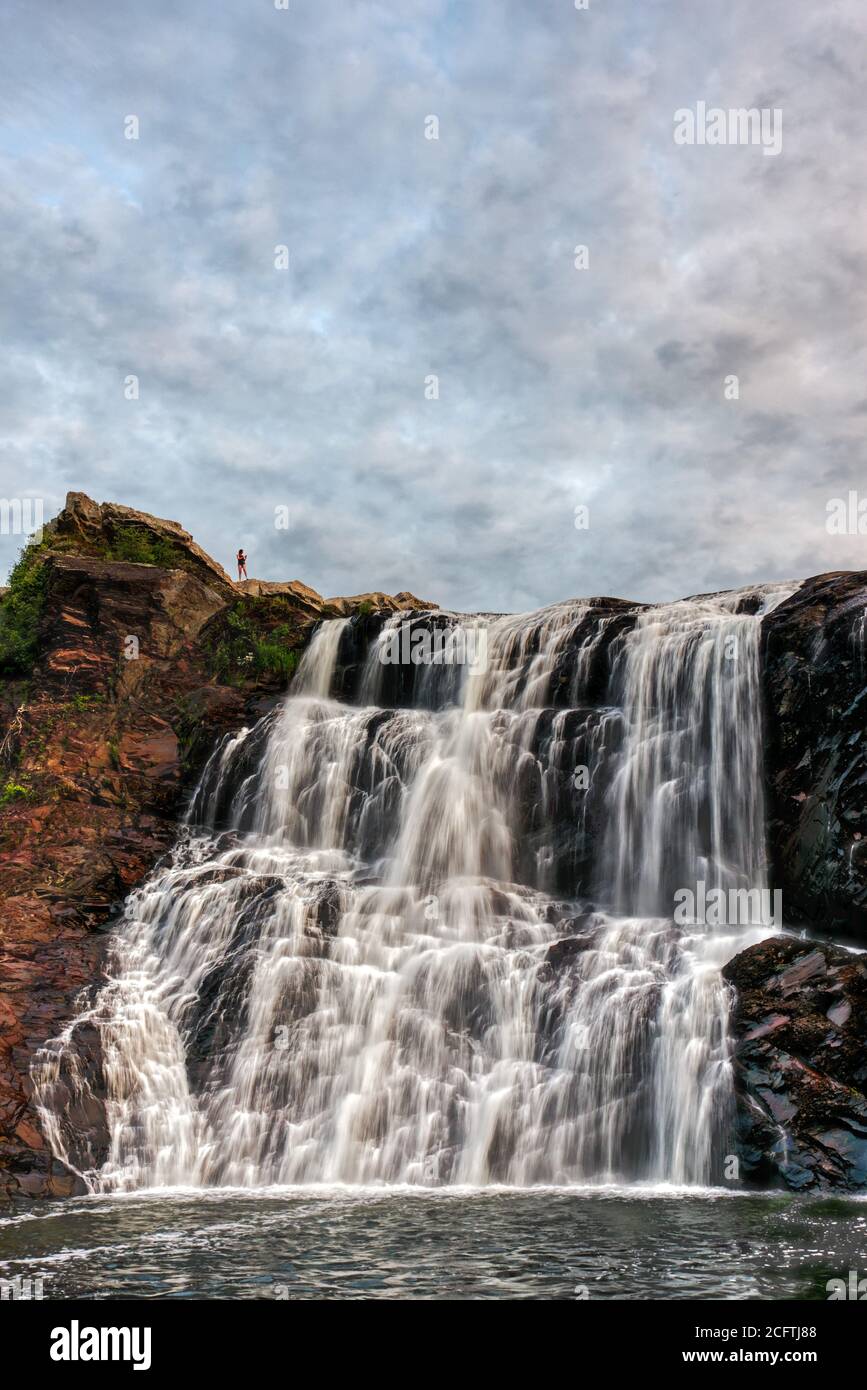 The Chute de la Chaudière waterfall at Charny, Quebec City, Canada Stock  Photo - Alamy