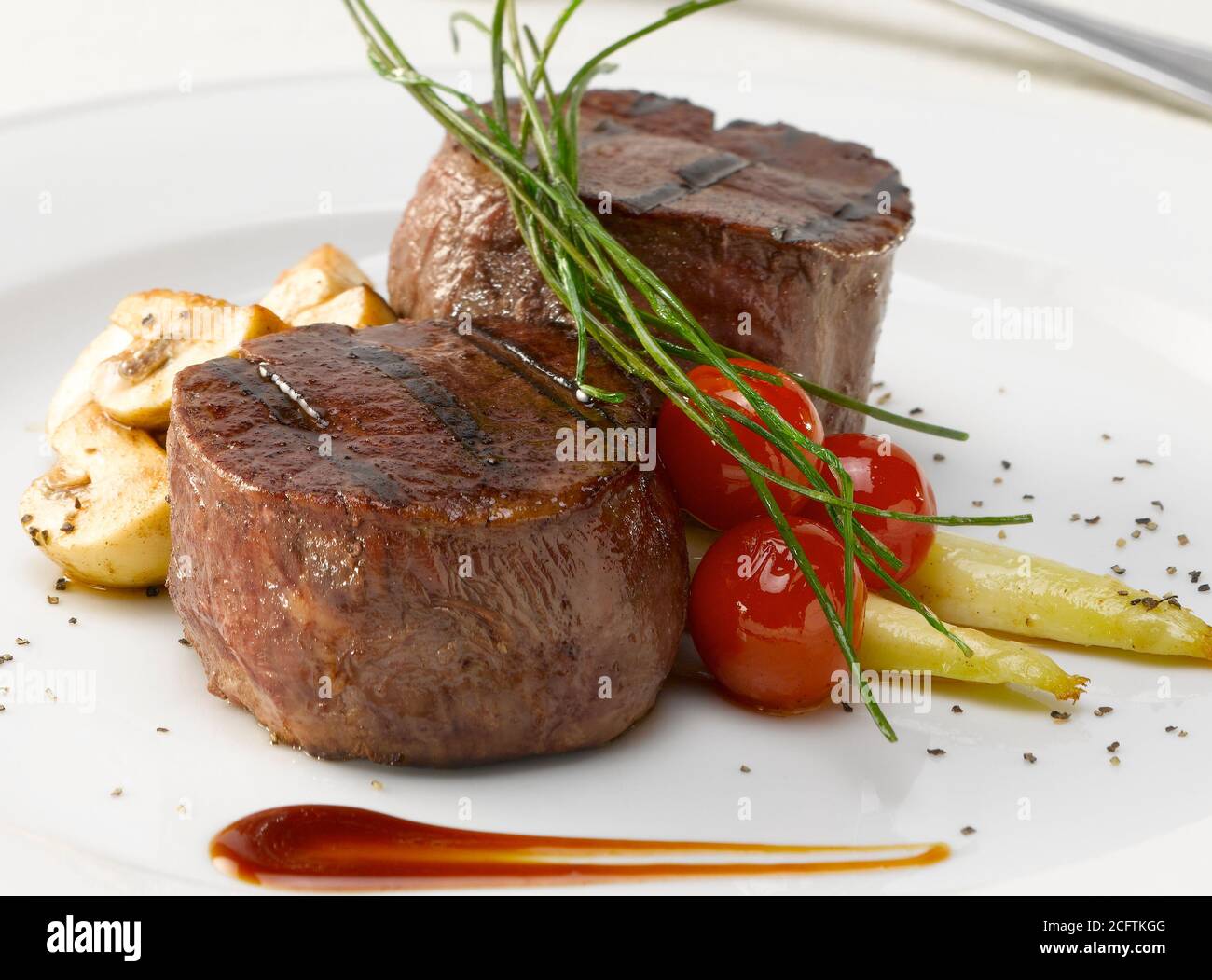 Fillet Steak Stock Photo