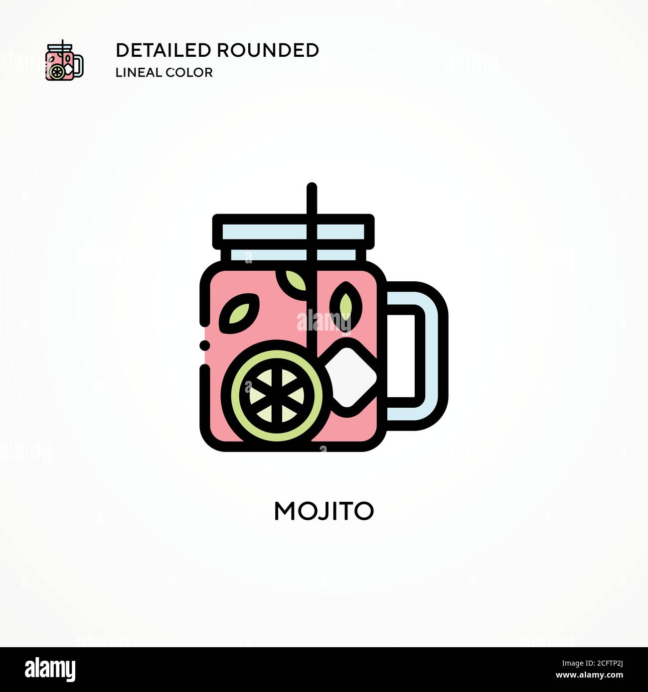 Download Mojito Vector Icon Modern Vector Illustration Concepts Easy To Edit And Customize Stock Vector Image Art Alamy