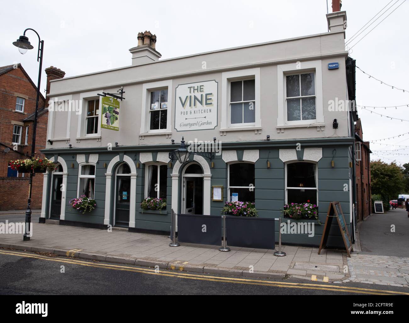 The Vine pub in Tenterden, Kent Stock Photo Alamy