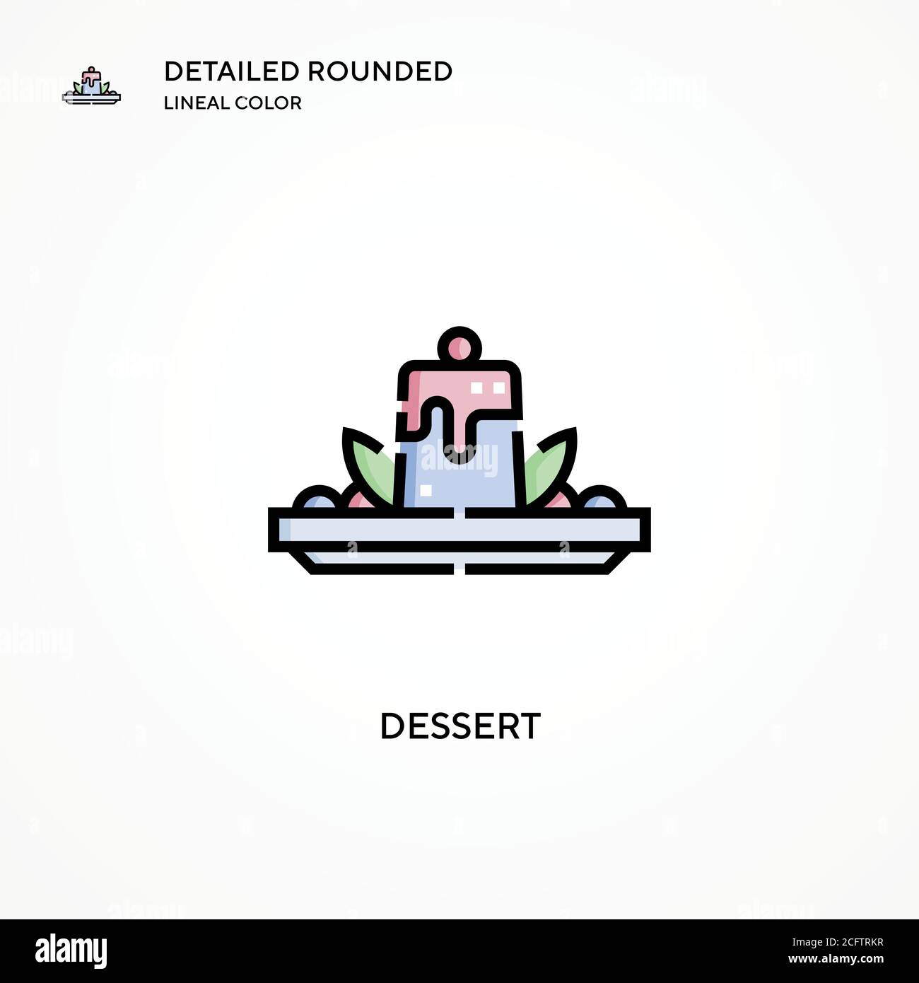Easy cheesecake Stock Vector Images - Alamy