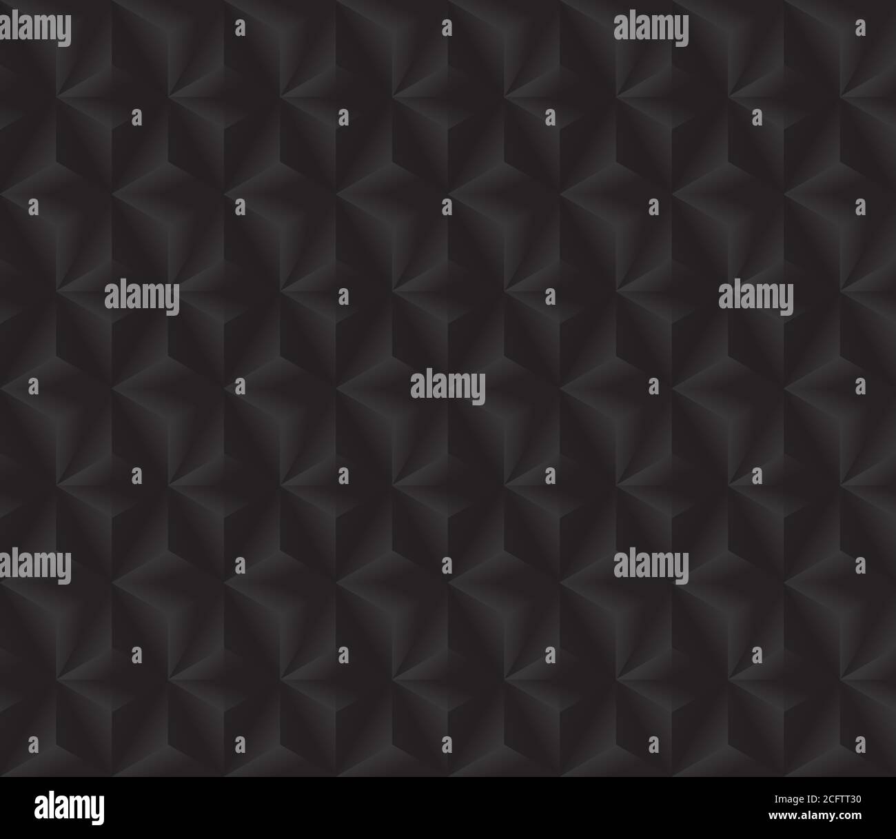 Black and White Geometric Abstract Background Seamless Pattern. Vector ...