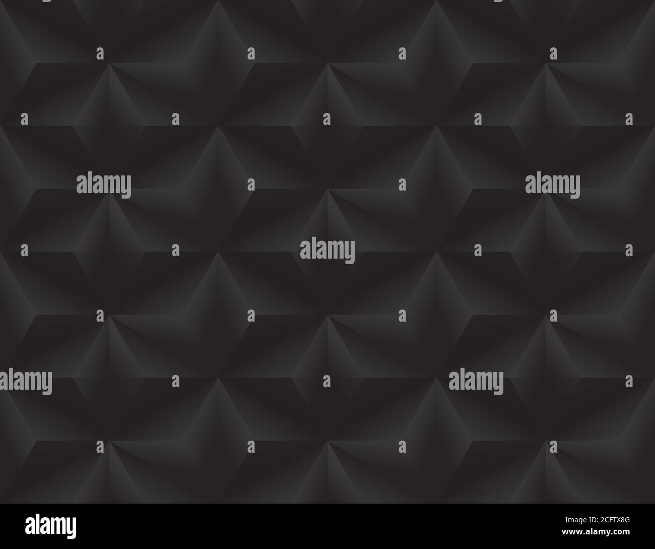 Black and White Geometric Abstract Background Seamless Pattern. Vector ...