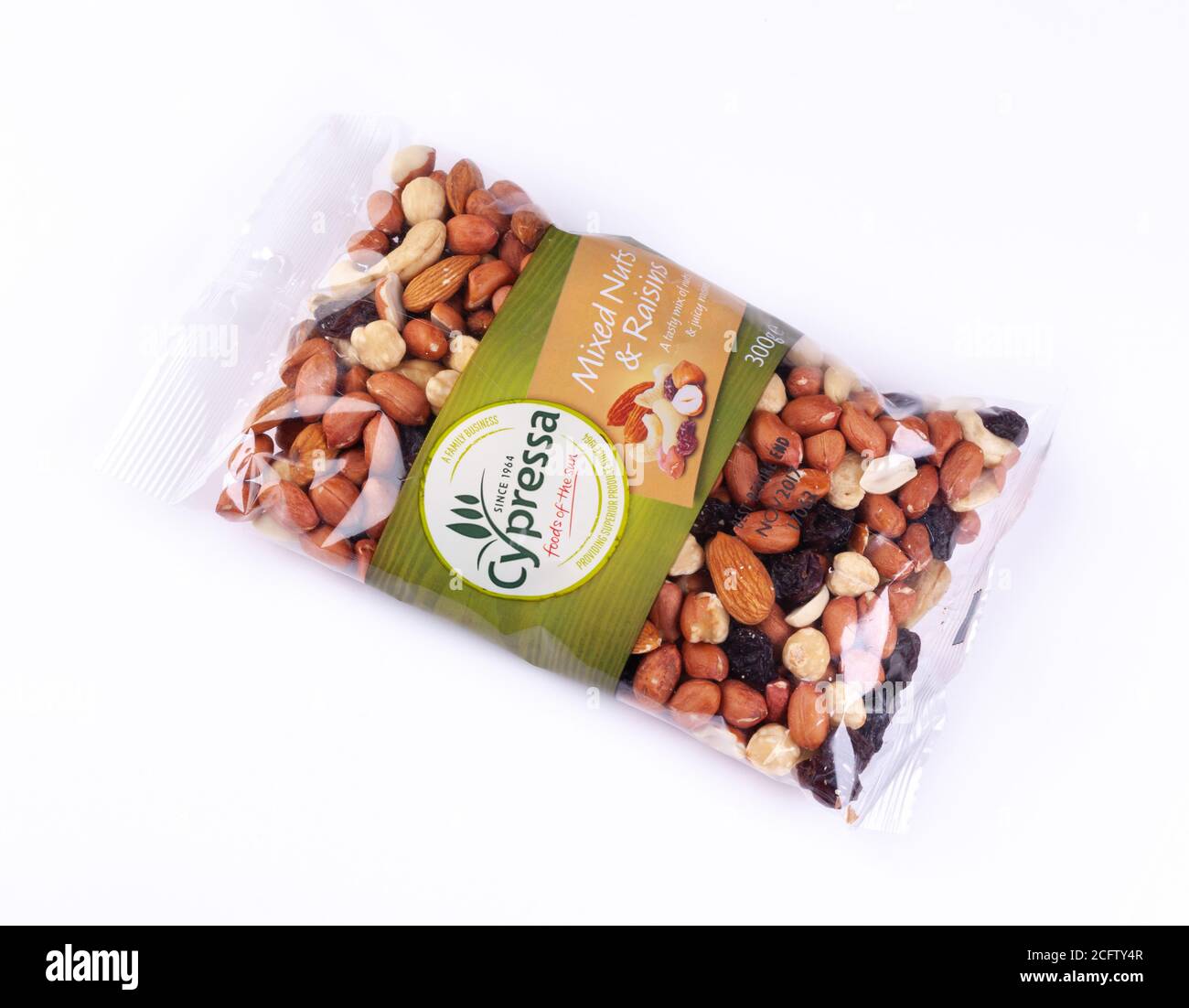bag of mixed nuts and raisins by Cypressa Stock Photo Alamy