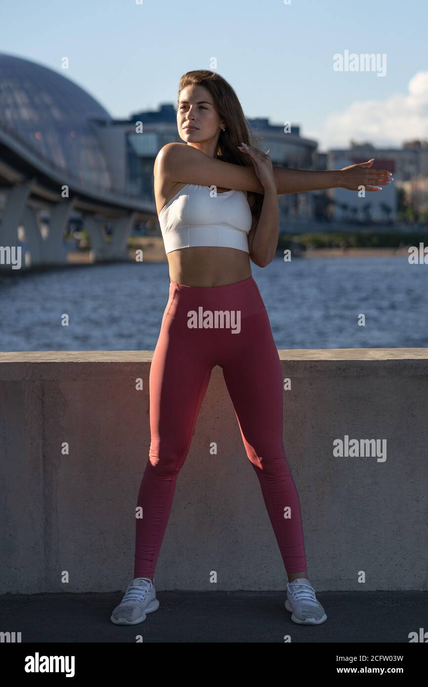 Workout pants hi-res stock photography and images - Alamy