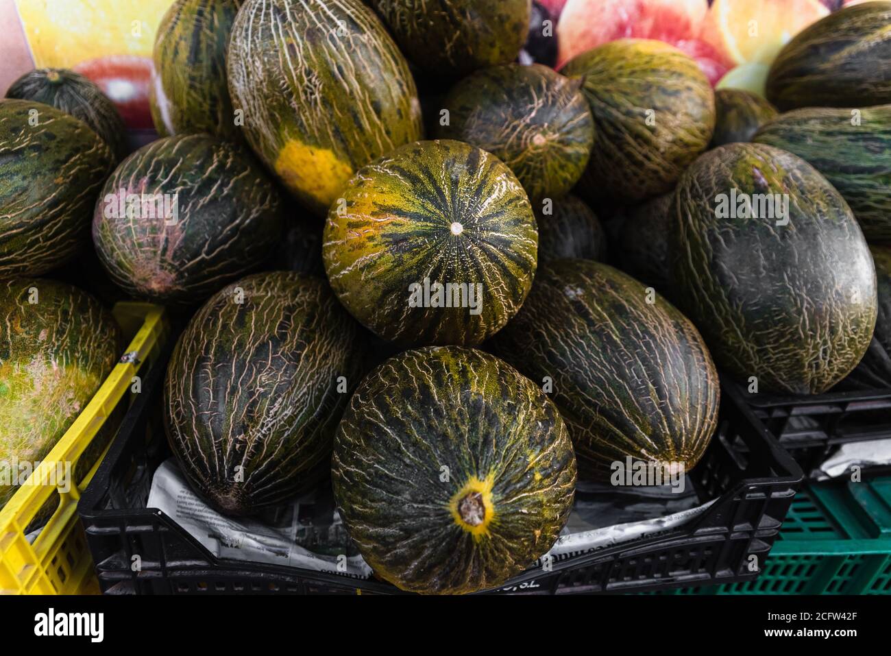 Spanish melons hires stock photography and images Alamy
