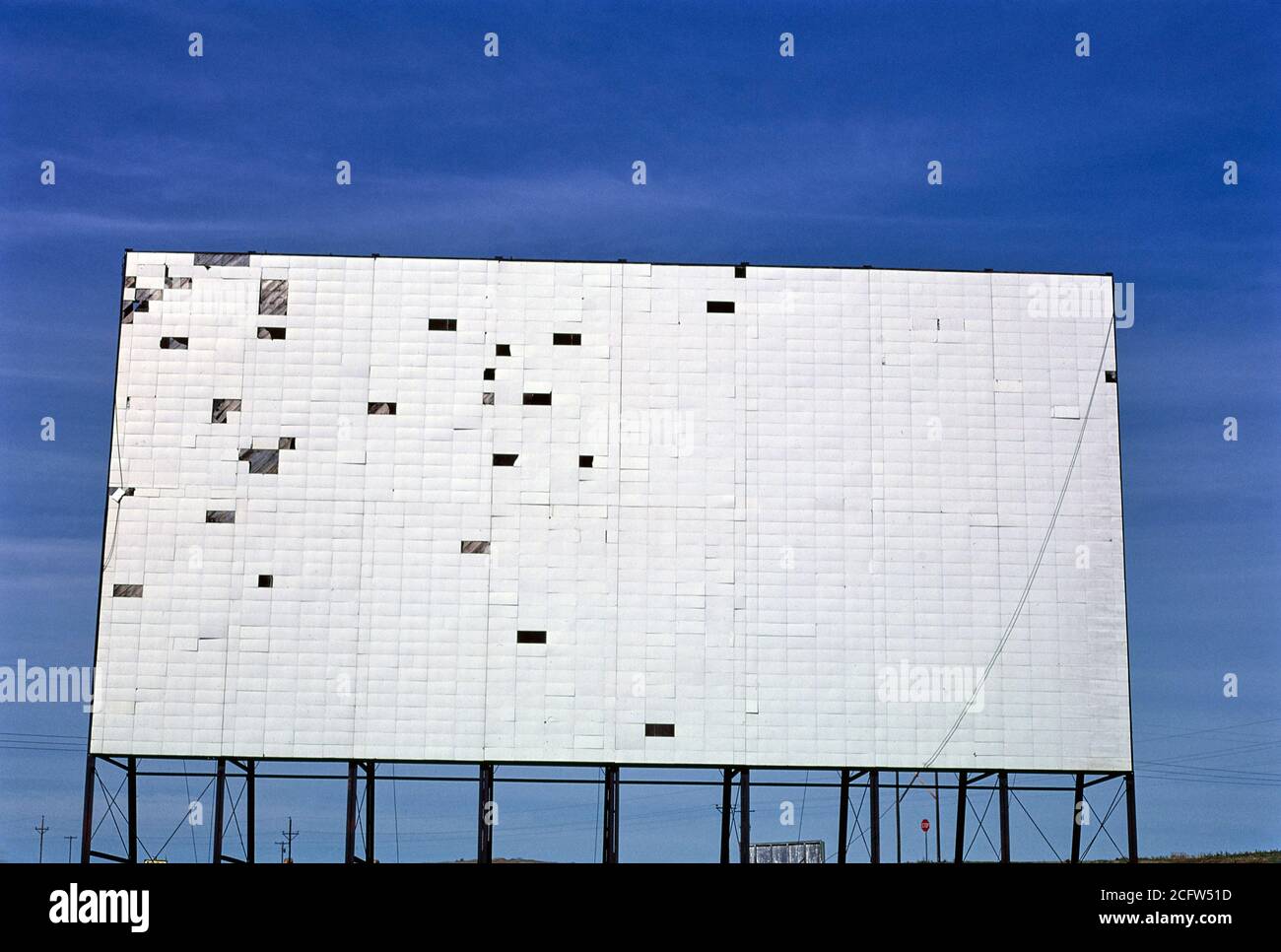 Drivein Theater, Hettinger, North Dakota, USA, John Margolies Roadside