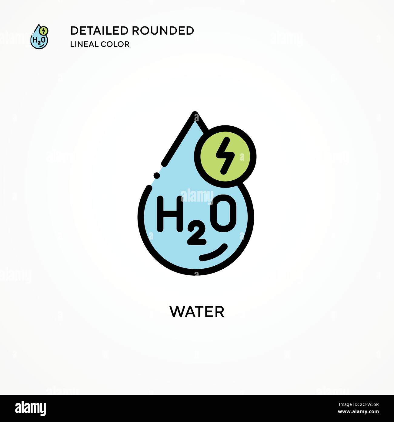 Water vector icon. Modern vector illustration concepts. Easy to edit ...