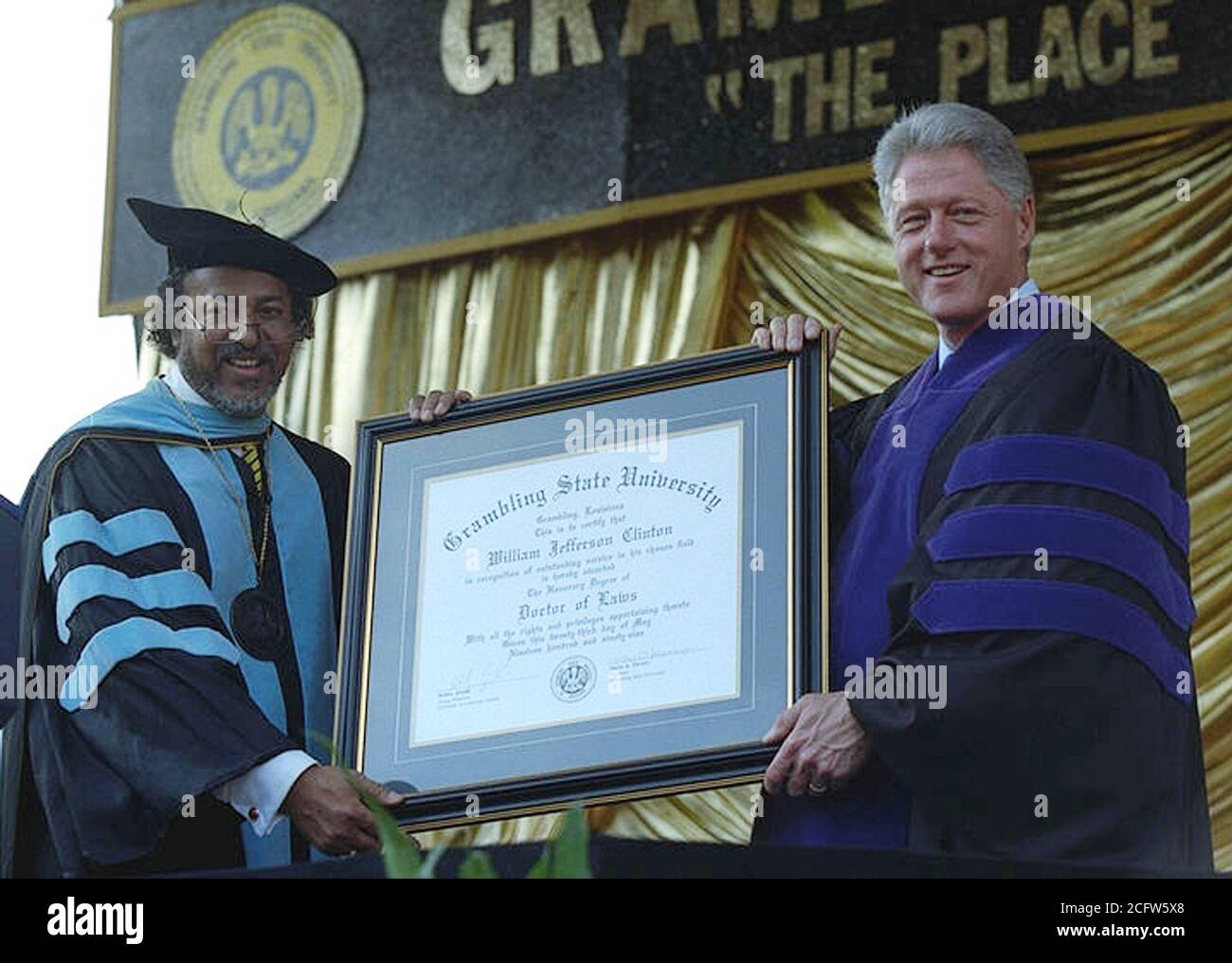 Clinton grambling state university hires stock photography and images