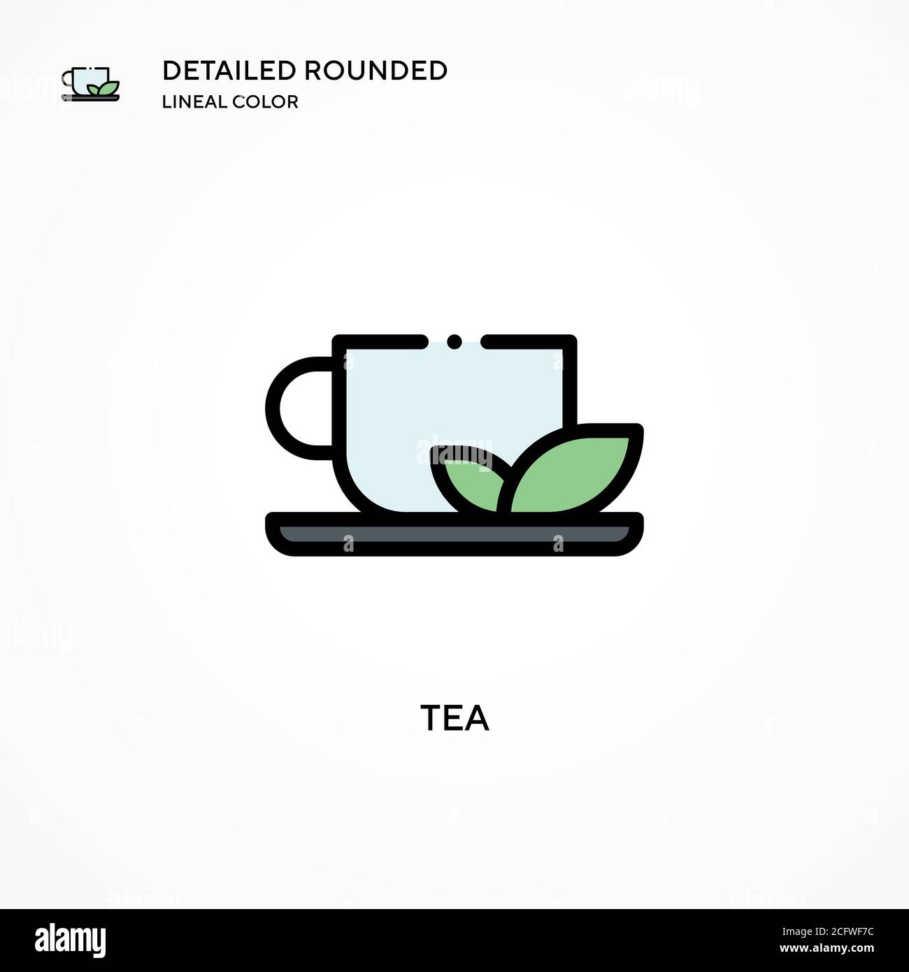 Tea vector icon. Modern vector illustration concepts. Easy to edit and ...