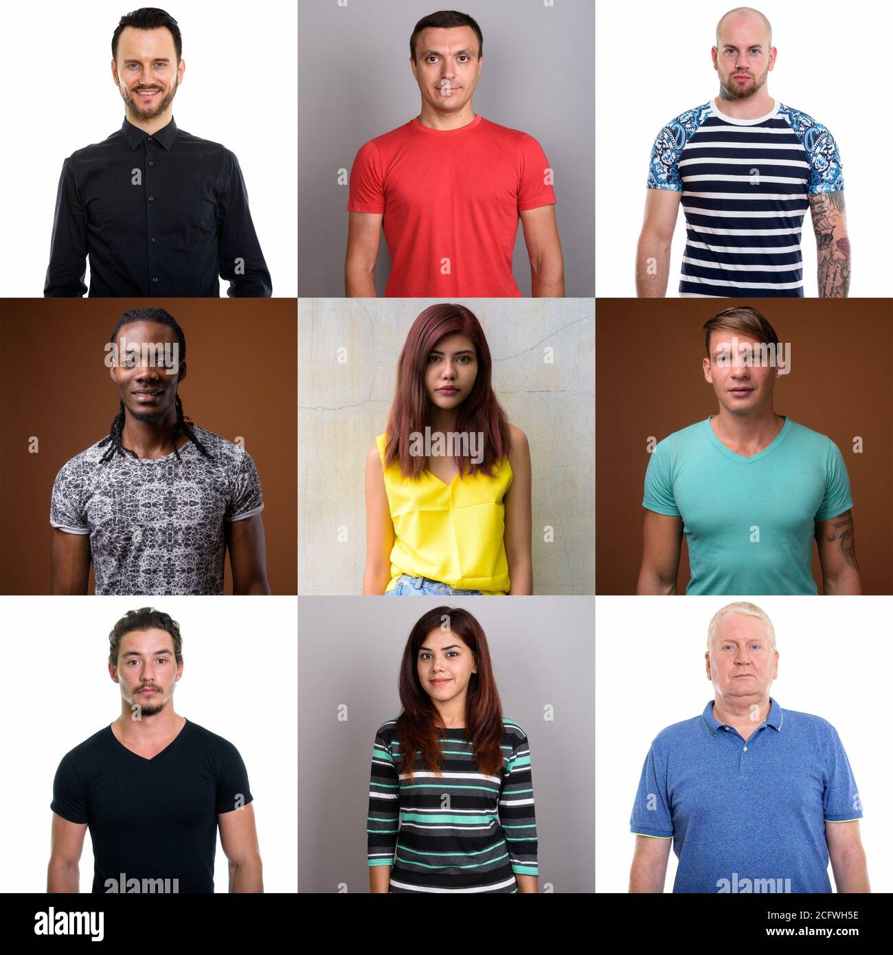 Head shot of different ages women hi-res stock photography and images ...
