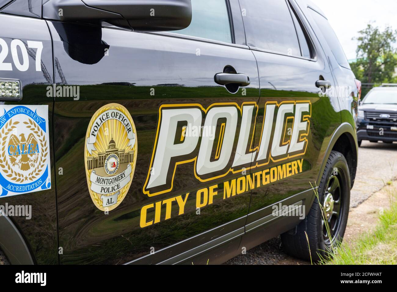 Montgomery, AL / USA - August 27, 2020: City of Montgomery Police car Stock Photo