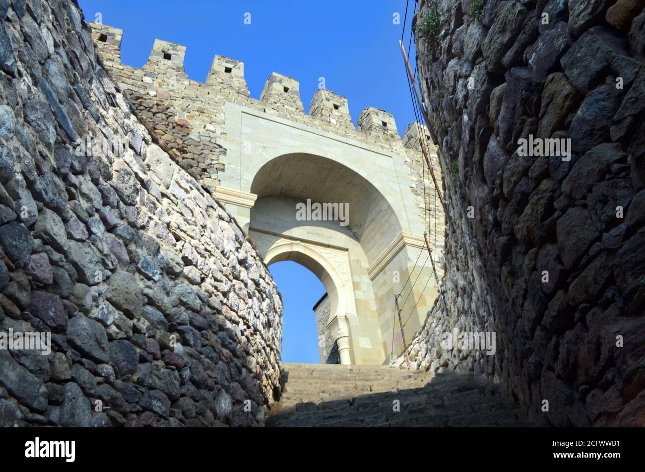Georgia Republic - Rabat Fortress Gateway in Akhaltsikhe Stock Photo ...