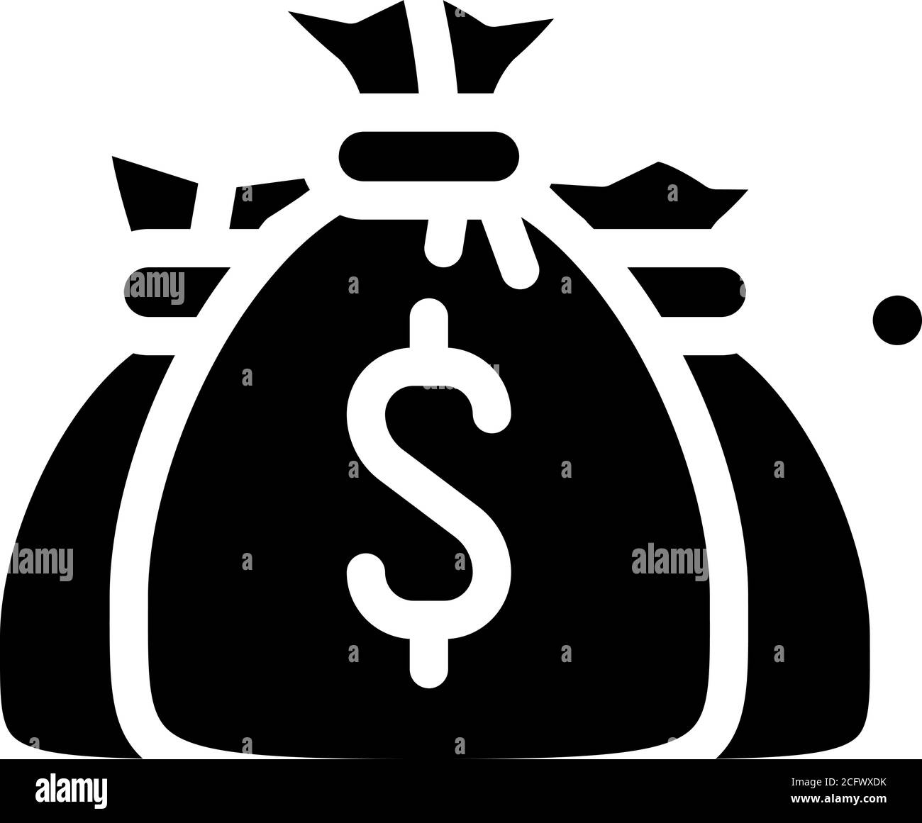 money bags glyph icon vector isolated illustration Stock Vector Image & Art Alamy