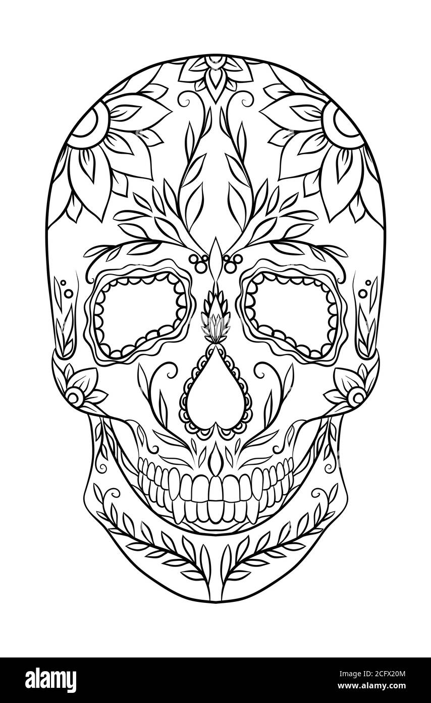 Dia De Muertos Black and White Stock Photos u0026 Images - Alamy