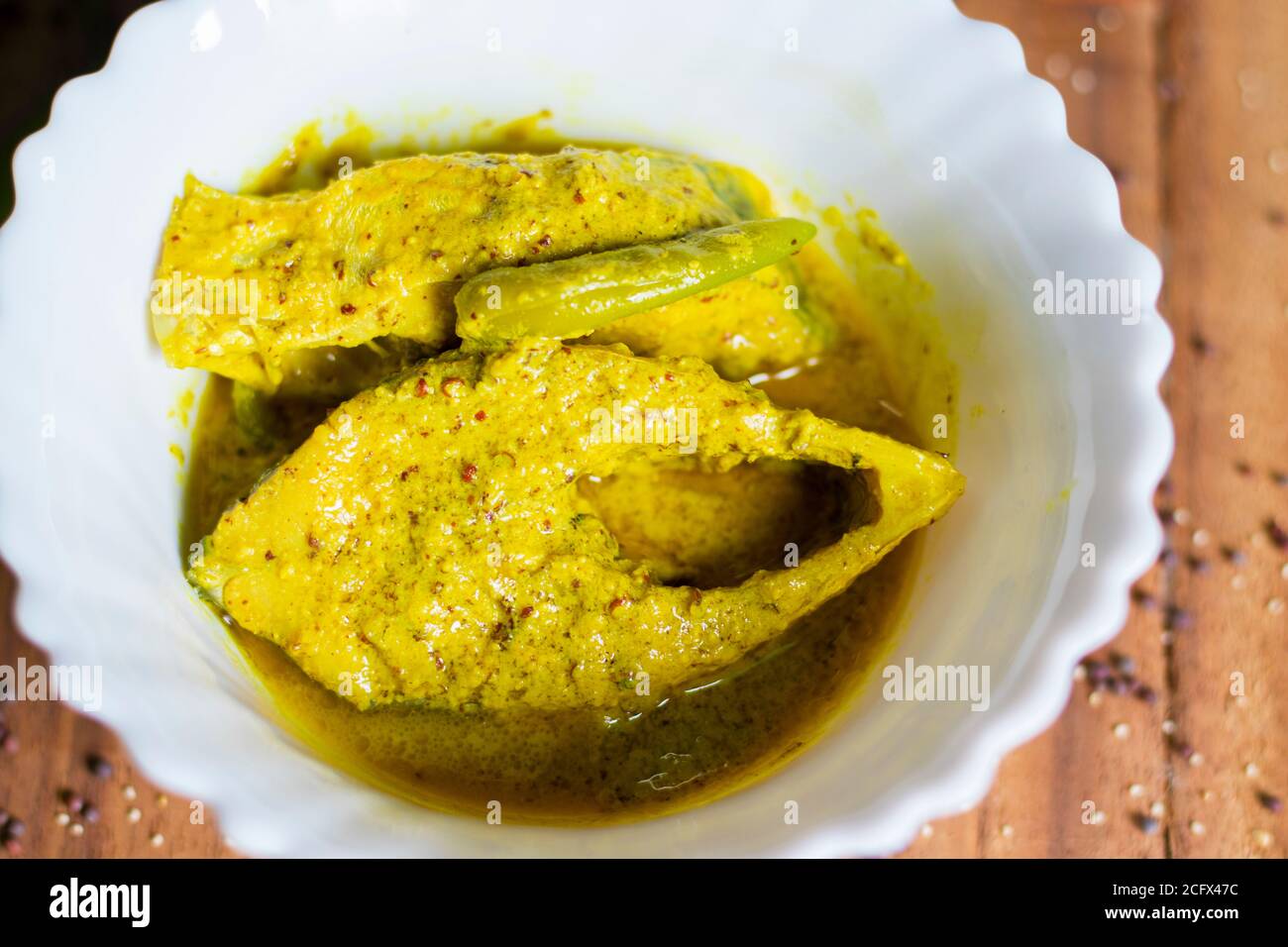 Famous Bengali Dish Hilsa/Ilish fish with poppy and mustard seed recipe