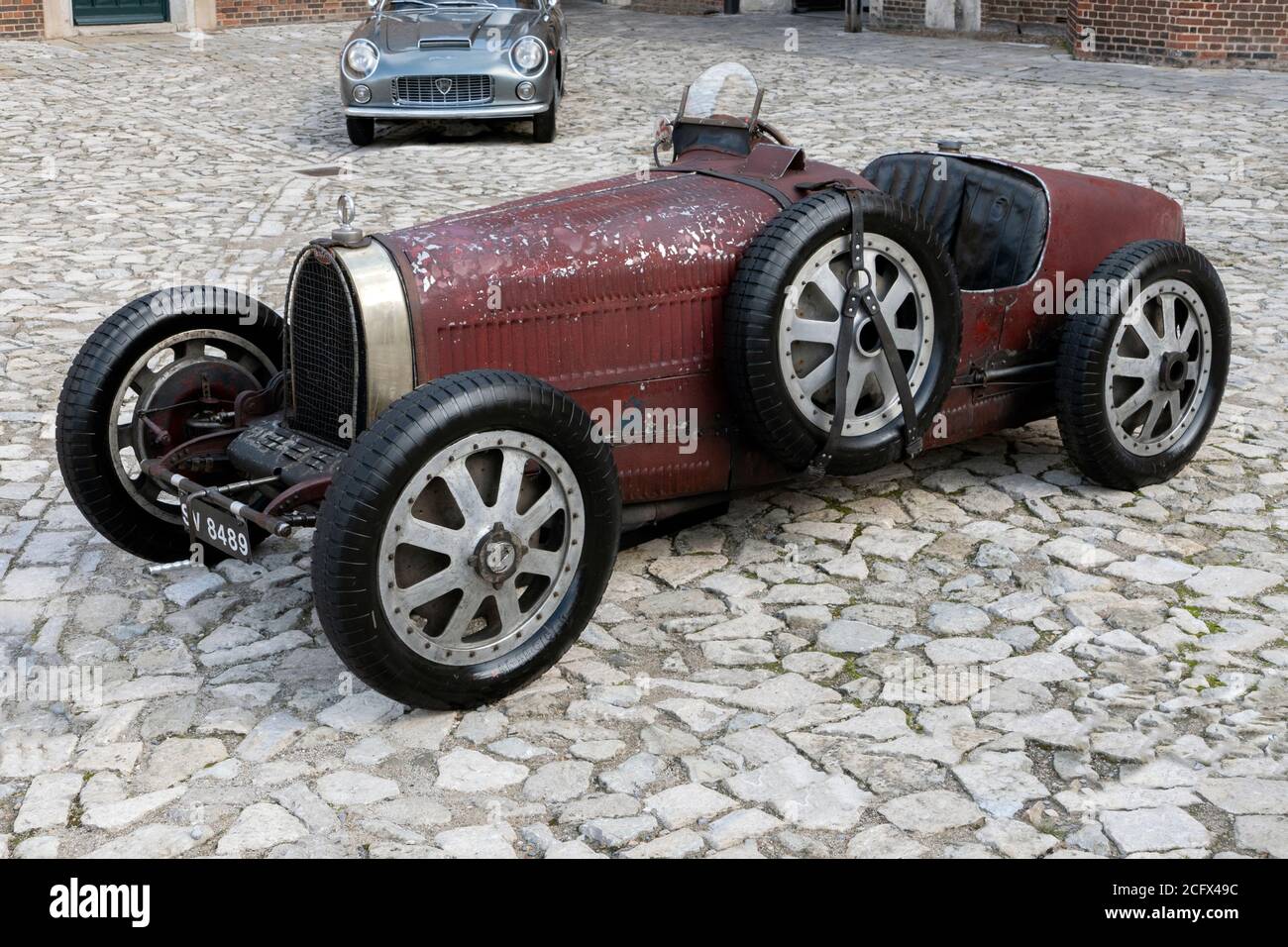 1928 Bugatti Type 35C to be auctioned at the Hampton Court Concours 2020 Stock Photo