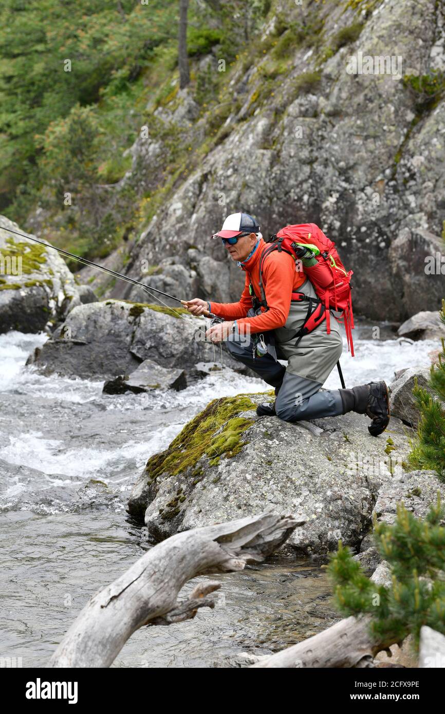 backpacking and fly fishing