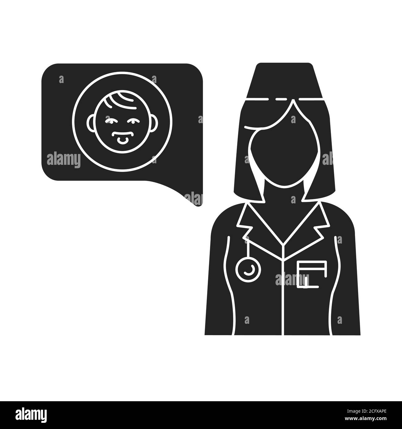 Child consultation drawing Stock Vector Images - Alamy