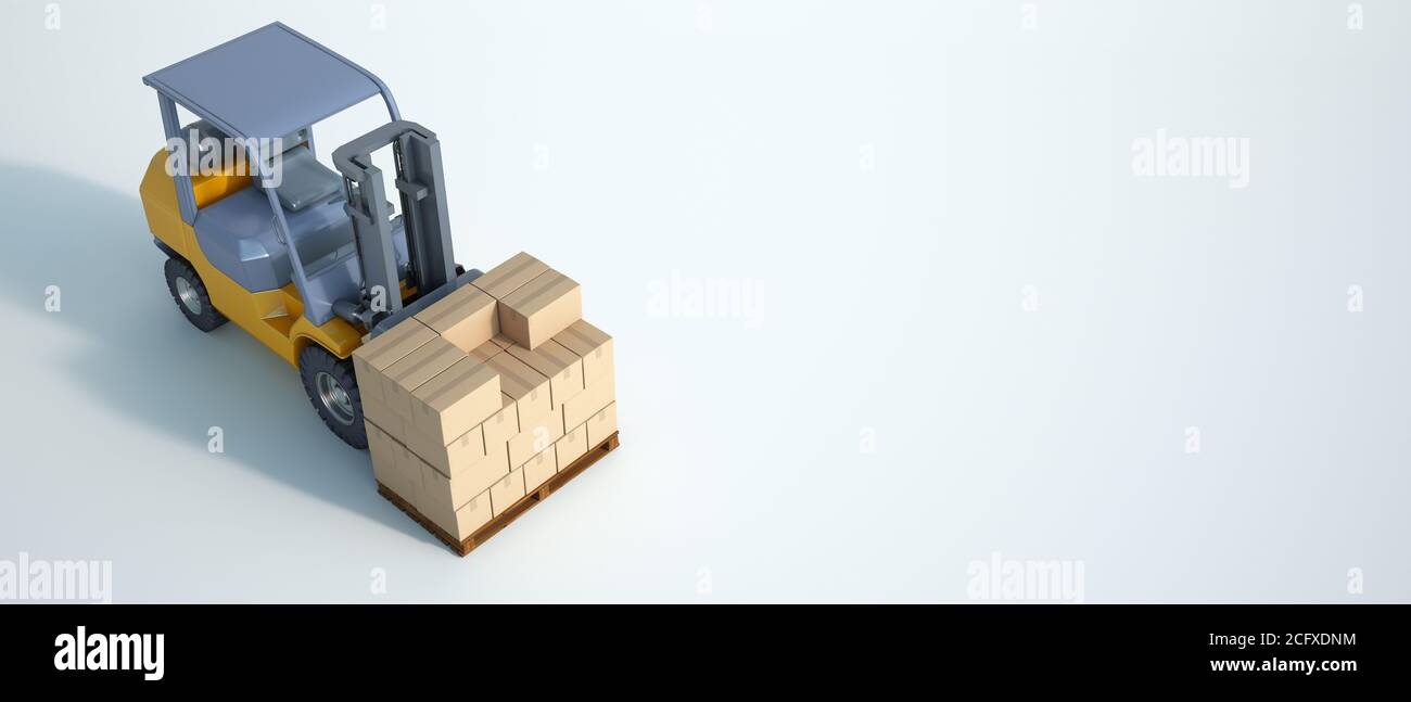 Forklift loading hi-res stock photography and images - Alamy