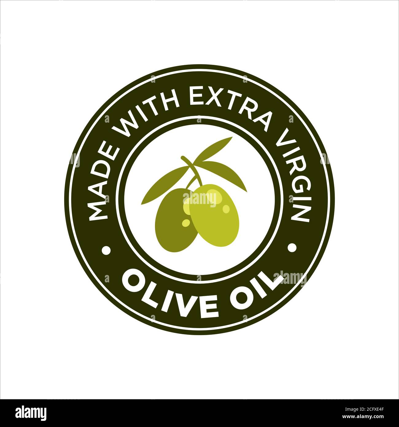 Olive oil extra virgin label Stock Vector Images - Alamy