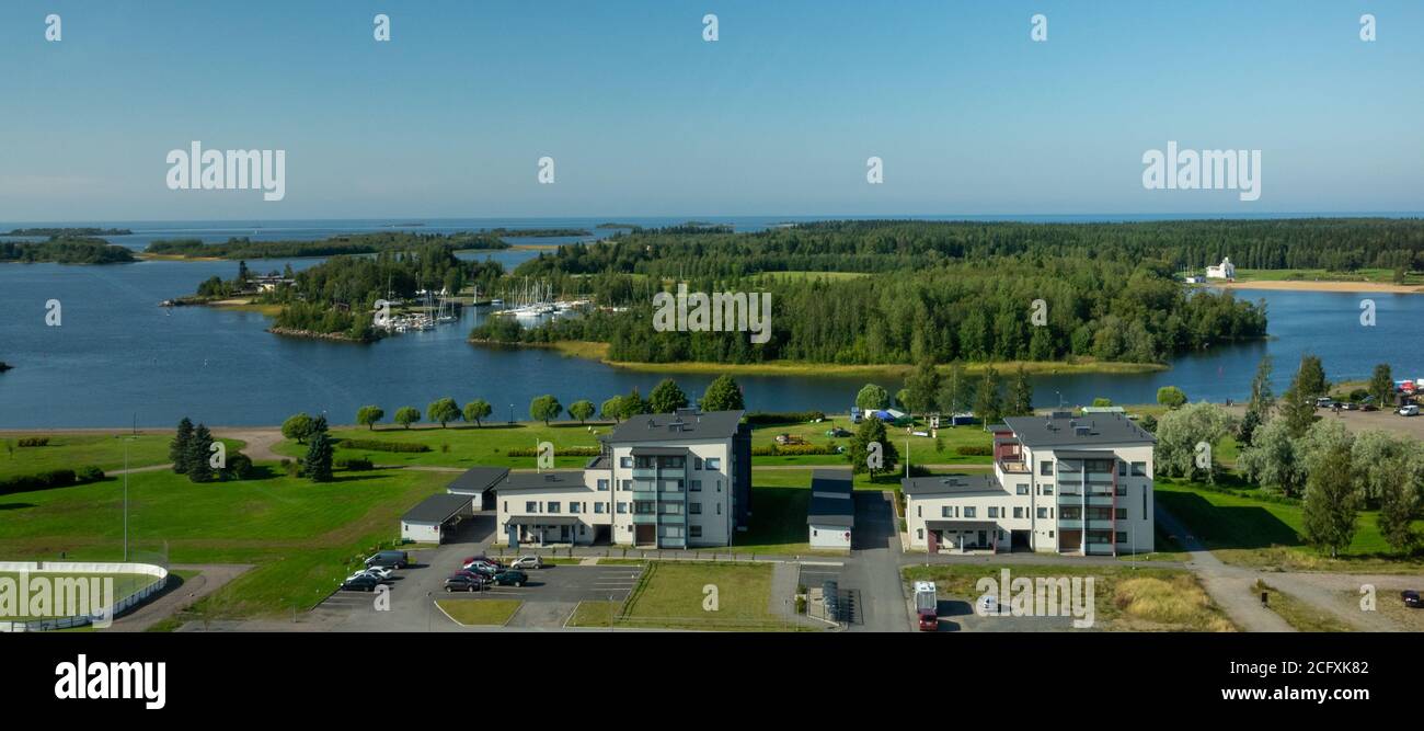 Visit Raahe The town of Raahe in summer time Stock Photo - Alamy