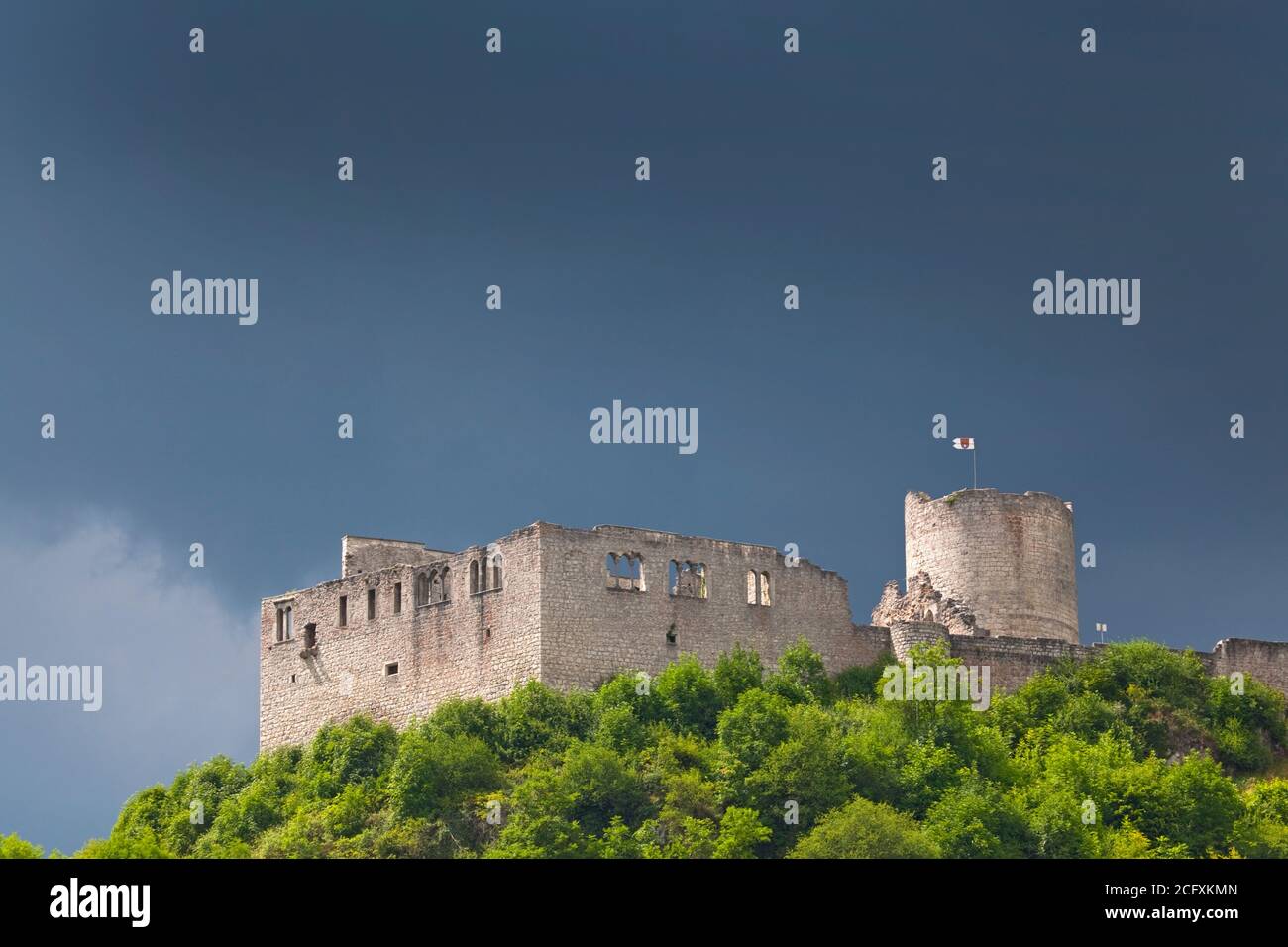 geography / travel, Germany, Bavaria, Kallmuenz, castle ruin Kallmuenz, Upper Palatinate, Additional-Rights-Clearance-Info-Not-Available Stock Photo