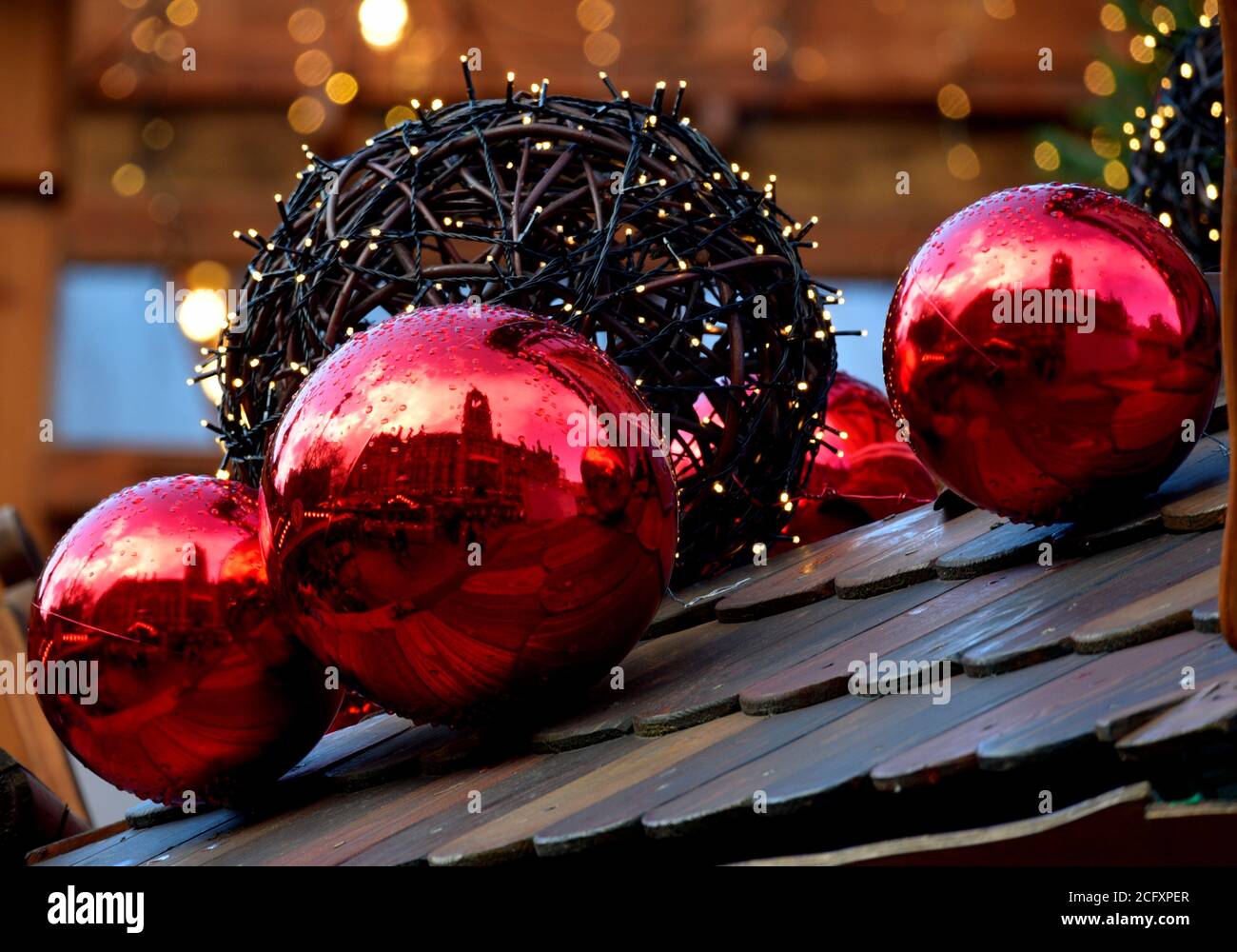 Manchester Christmas Markets Stock Photo