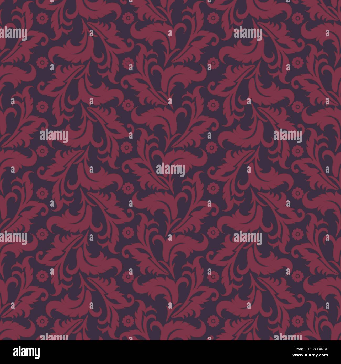 Vintage floral seamless pattern. Vector wallpaper Stock Vector Image ...