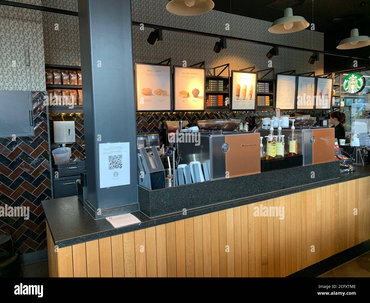 starbucks coffee menu high resolution stock photography and images alamy