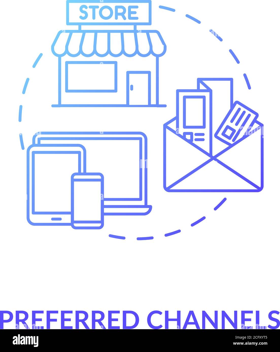 Cross channels Stock Vector Images Alamy