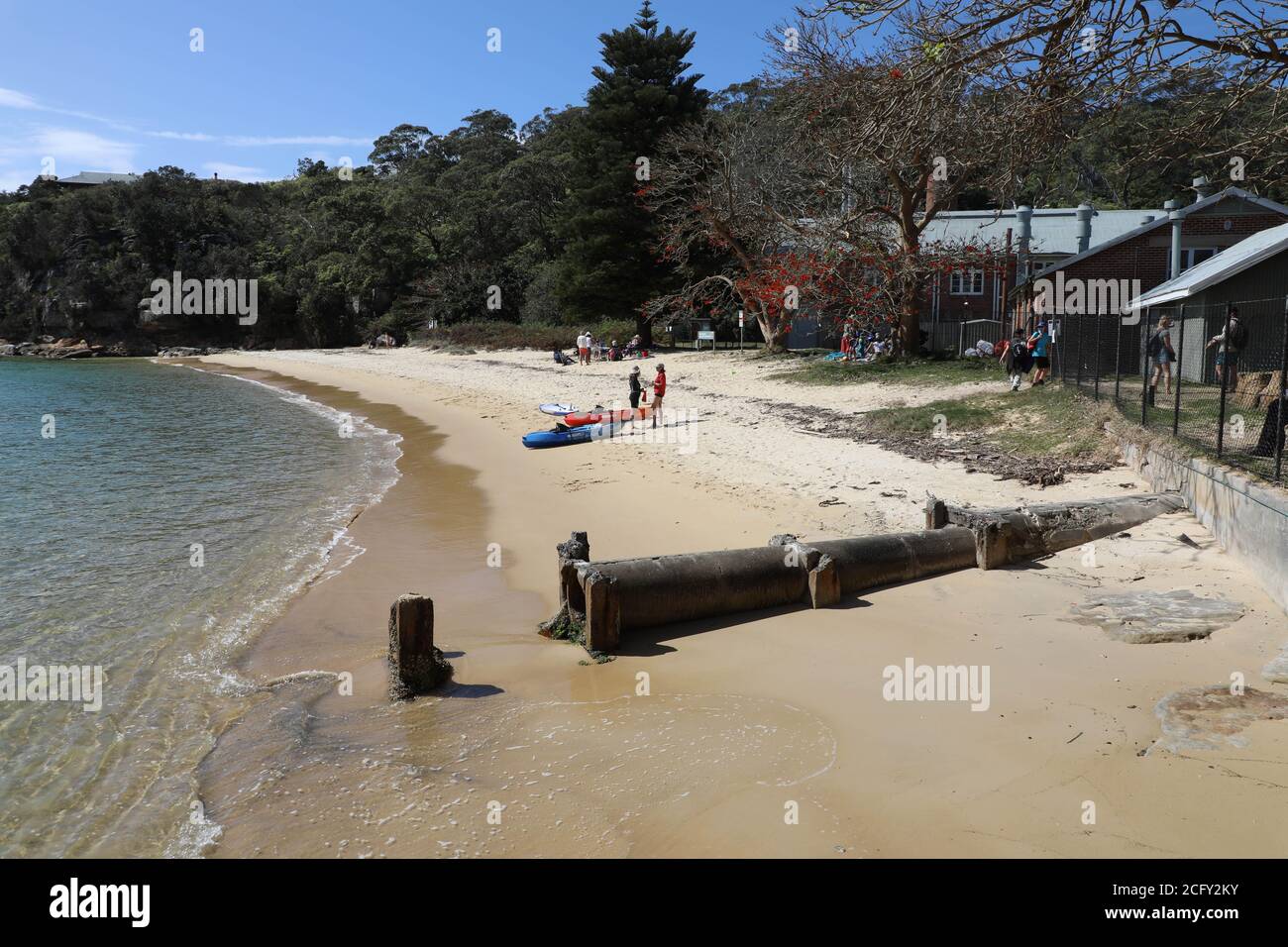 Quarantine Beach, North Head, Manly, Sydney, NSW, Australia Stock Photo ...